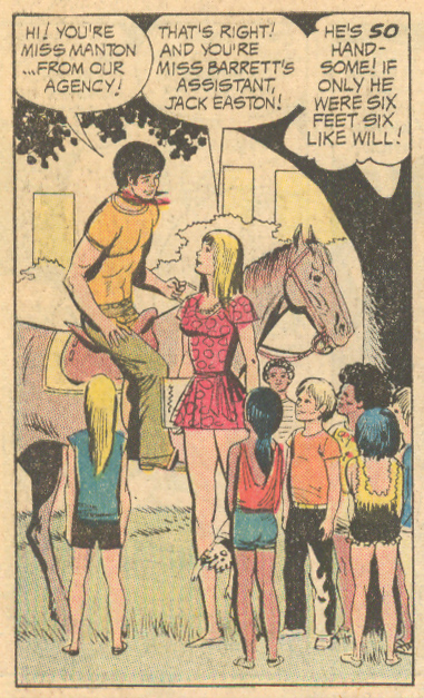  "Too Tall to Love" from Falling in Love # 130 (March 1972)