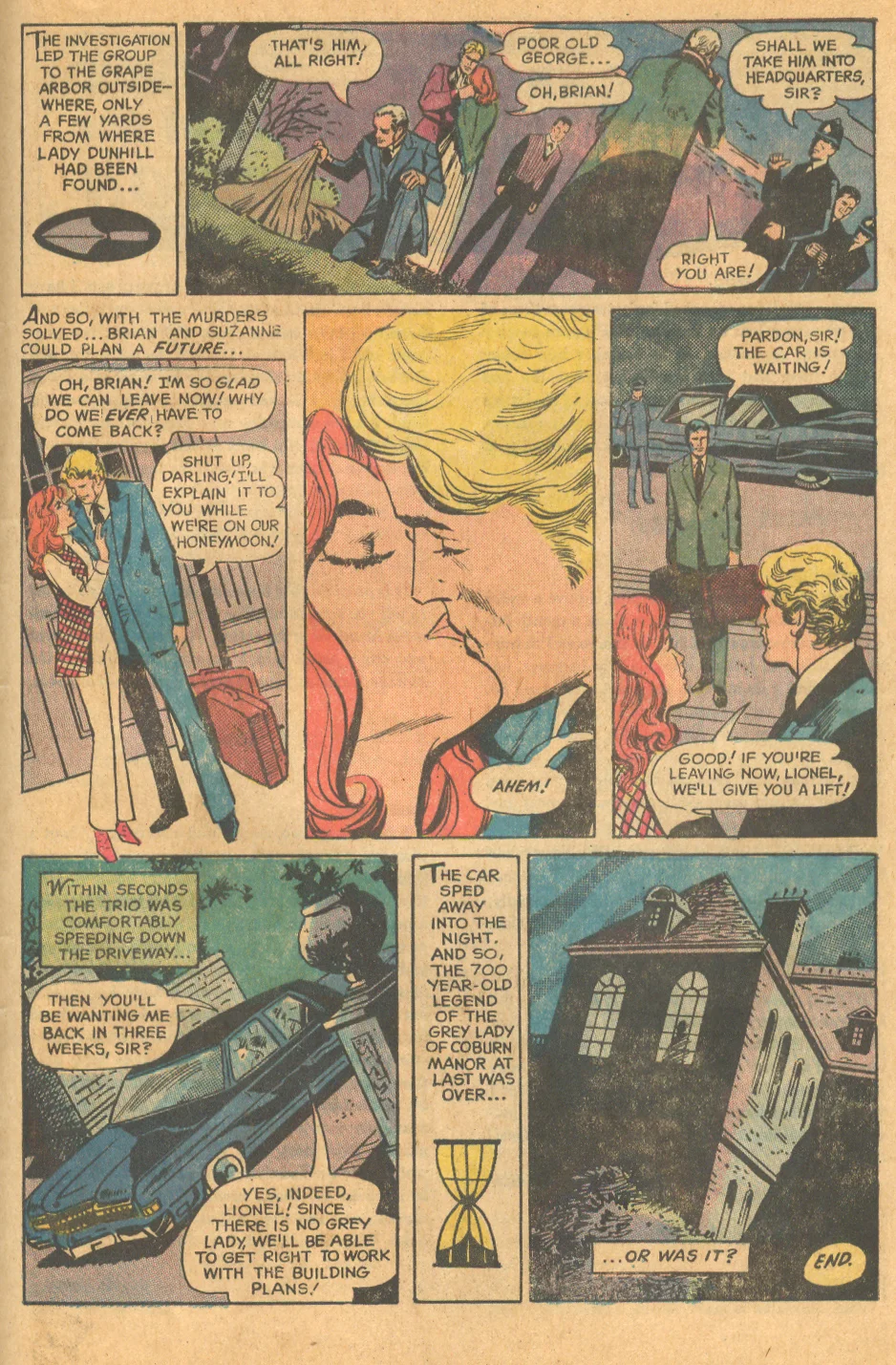 The Dark Mansion of Forbidden Love #4 (March/April 1972) Cover by Nick Cardy 