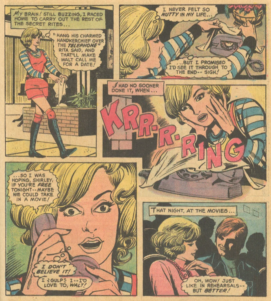 "Love Potion" from Heart Throbs #137 (January 1972)