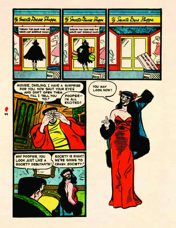  "Frankenstein's Wife" from the Prize title, Frankenstein Comics #1 (1945) Sequential Crush