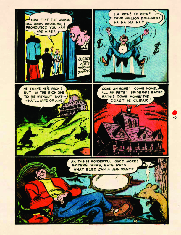  "Frankenstein's Wife" from the Prize title, Frankenstein Comics #1 (1945) Sequential Crush