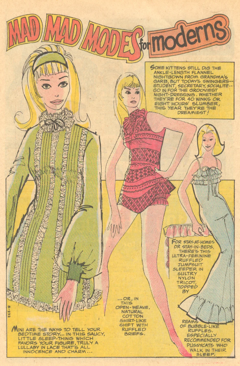 Mad Mad Modes for Moderns Fashion Illustration