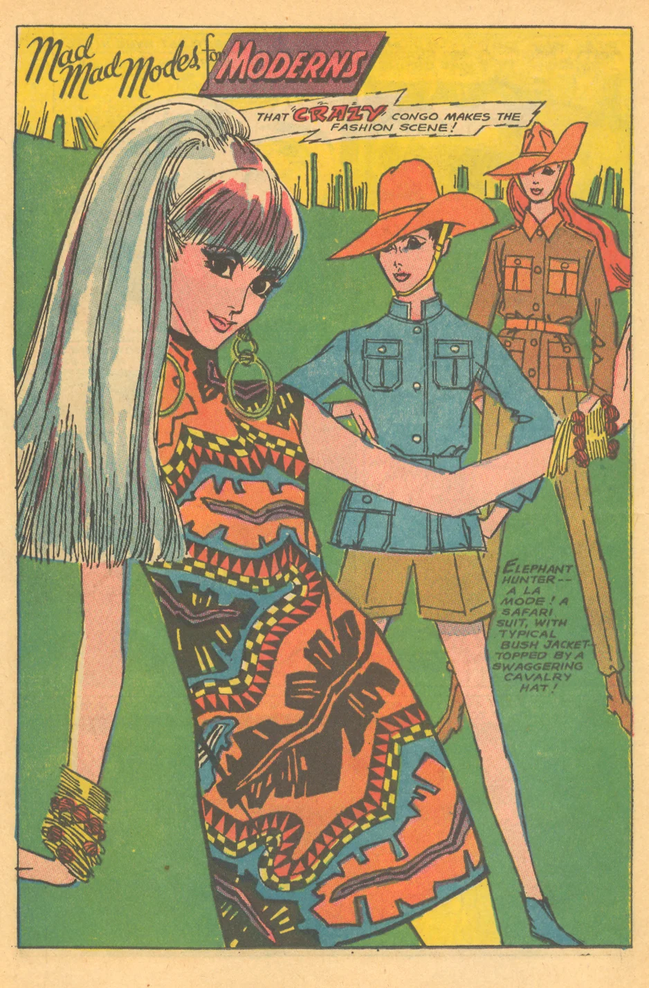 1960s Fashion Illustration