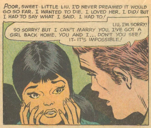 Vietnam war story romance comic book DC Comics