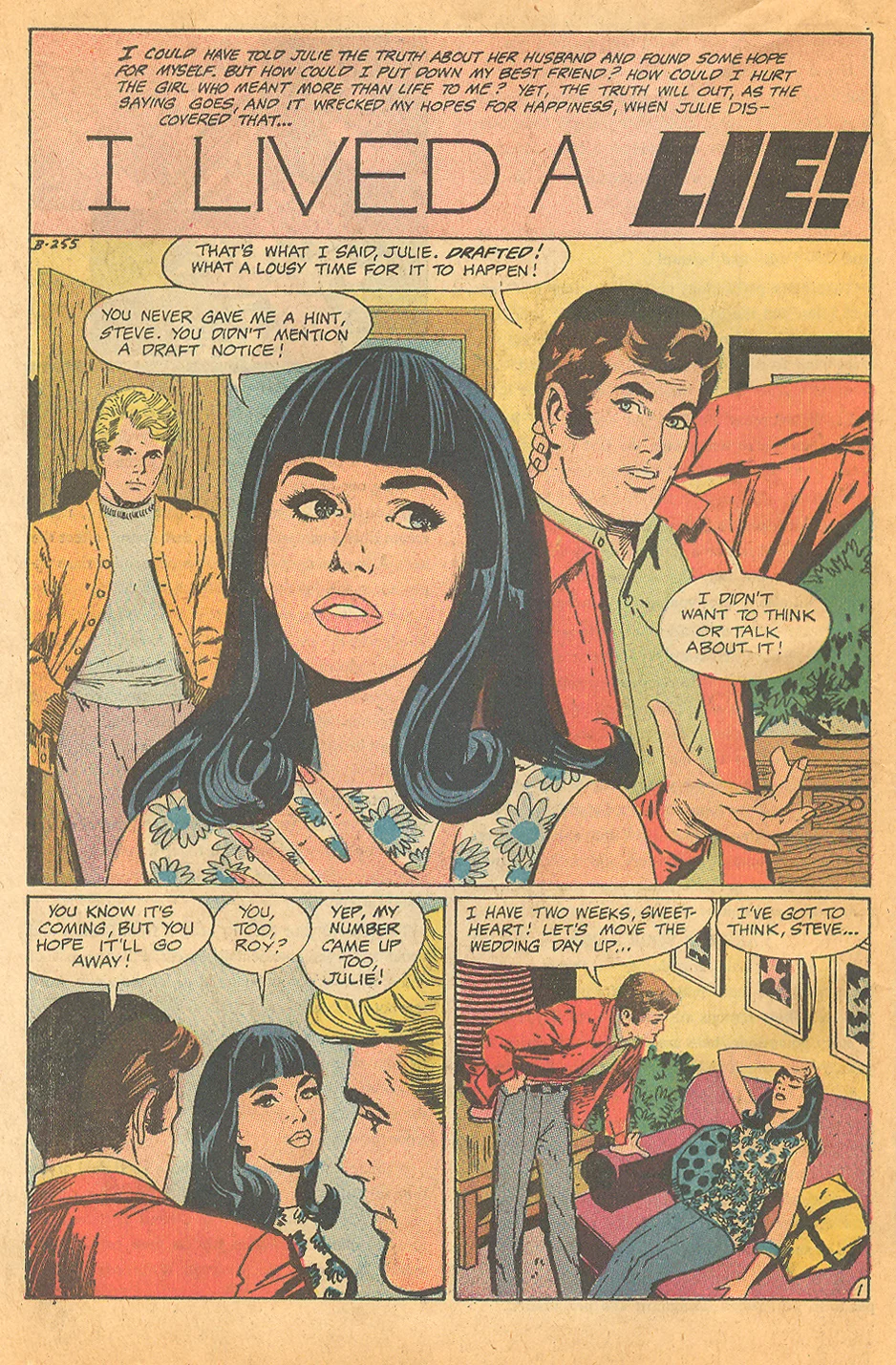 Vietnam war romance comic book desertion