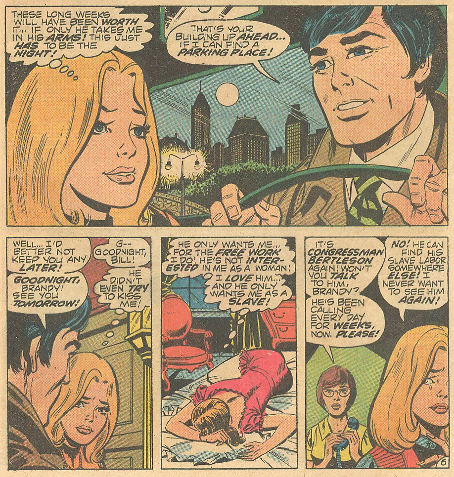 Women's Movement 2nd wave feminism in comic books romance