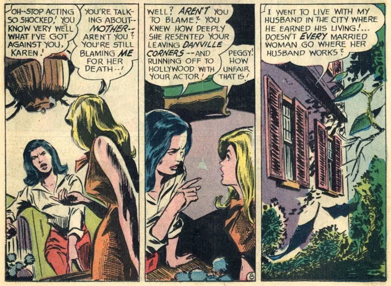 "Reach for Happiness!" story-arch made its debut in Secret Hearts #110 (March 1966)