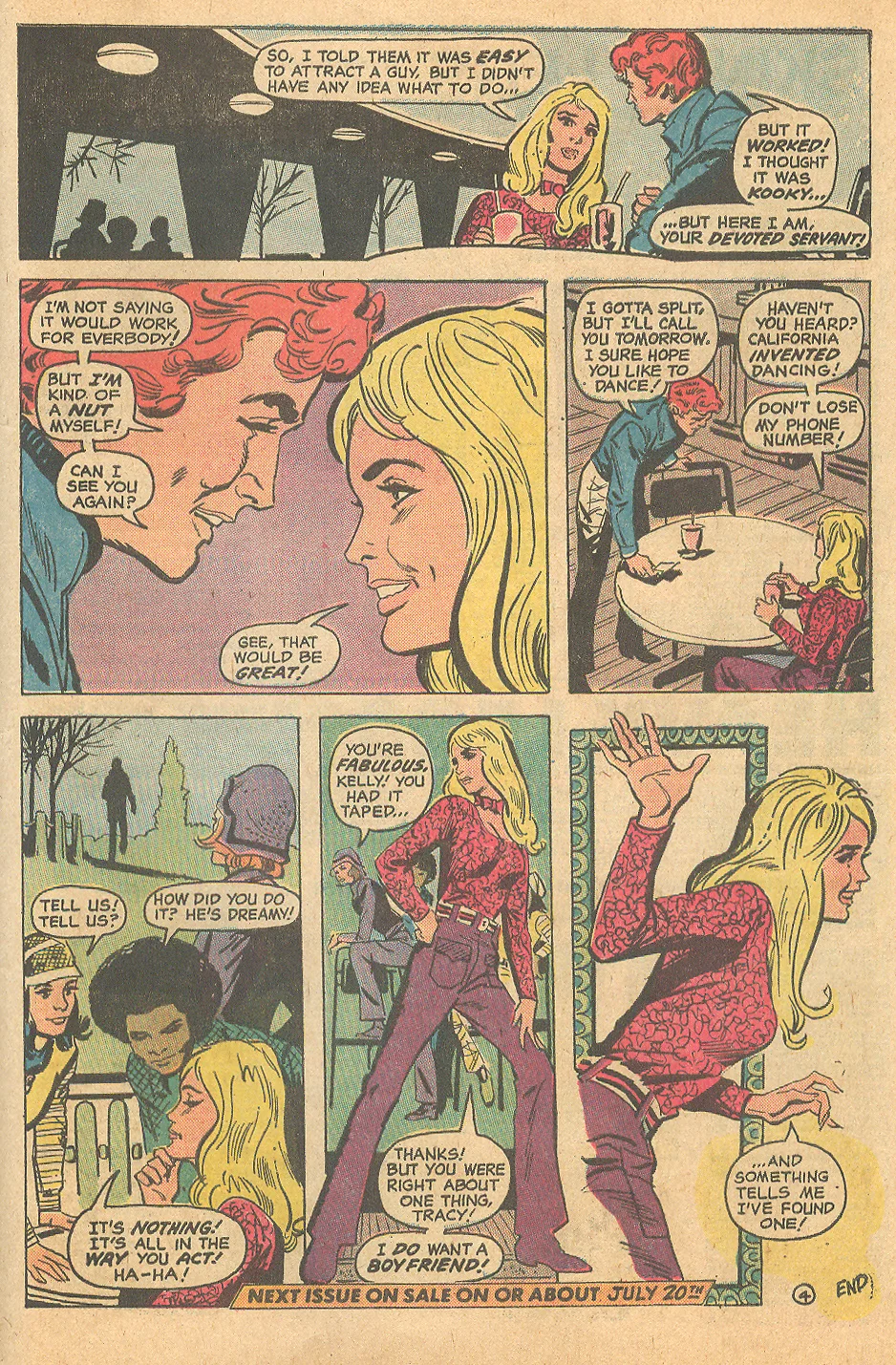 I always love a story in which the goofy girl triumphs! 