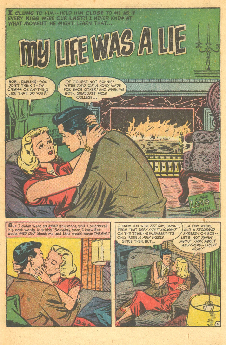 vintage romance comic books sequential crush