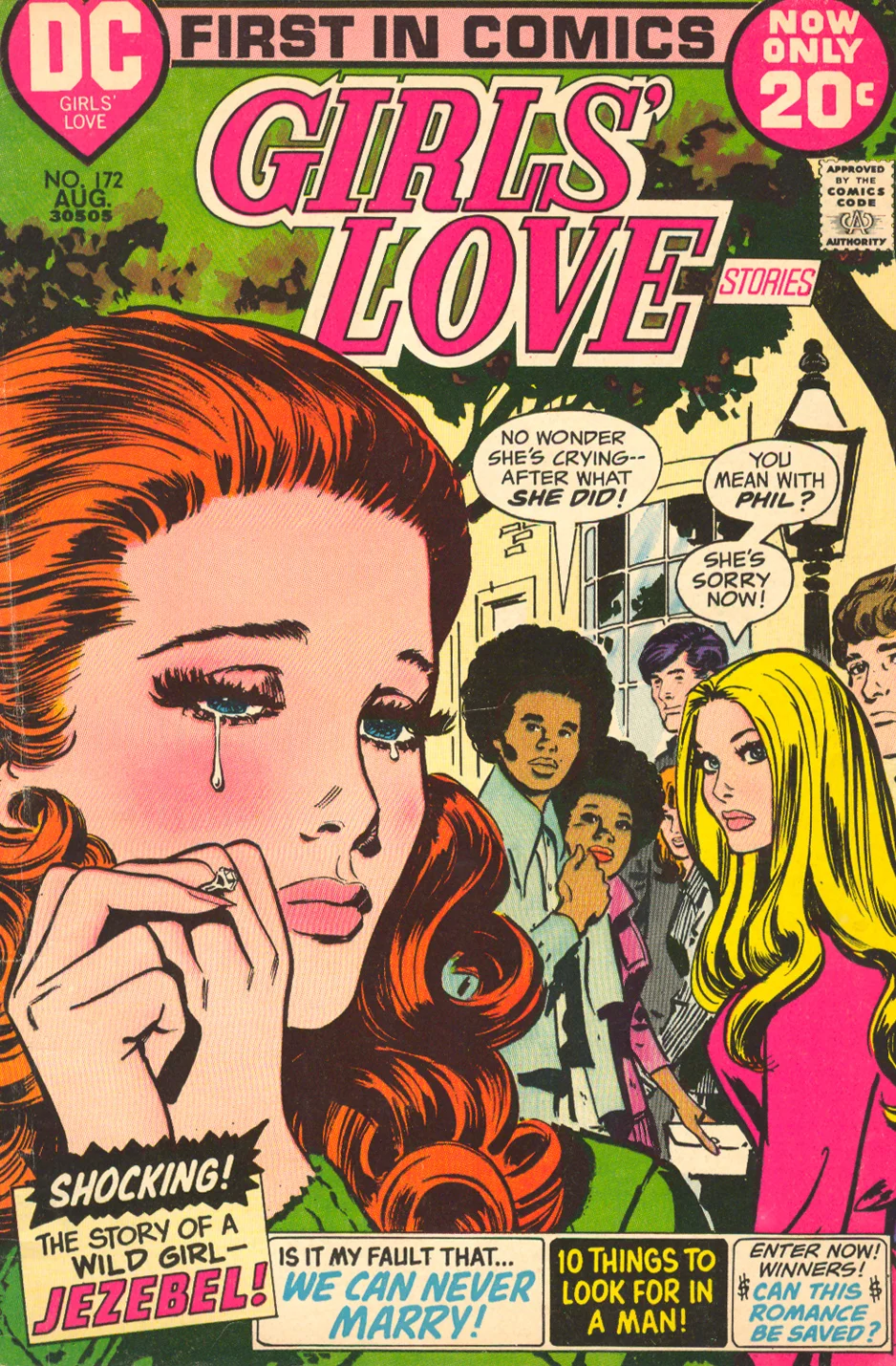 Girls' Love Stories #172 (August 1972)