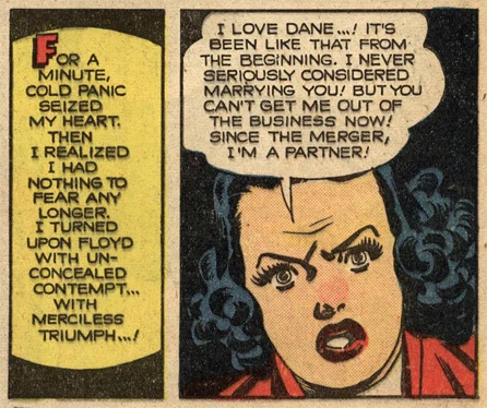 Fawcett vintage romance comic books sequential crush