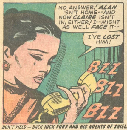 "He's Hers, But -- I Want Him!" Our Love Story # 21 (February 1973) Pencils: Gene Colan, Inks: Dick Ayers