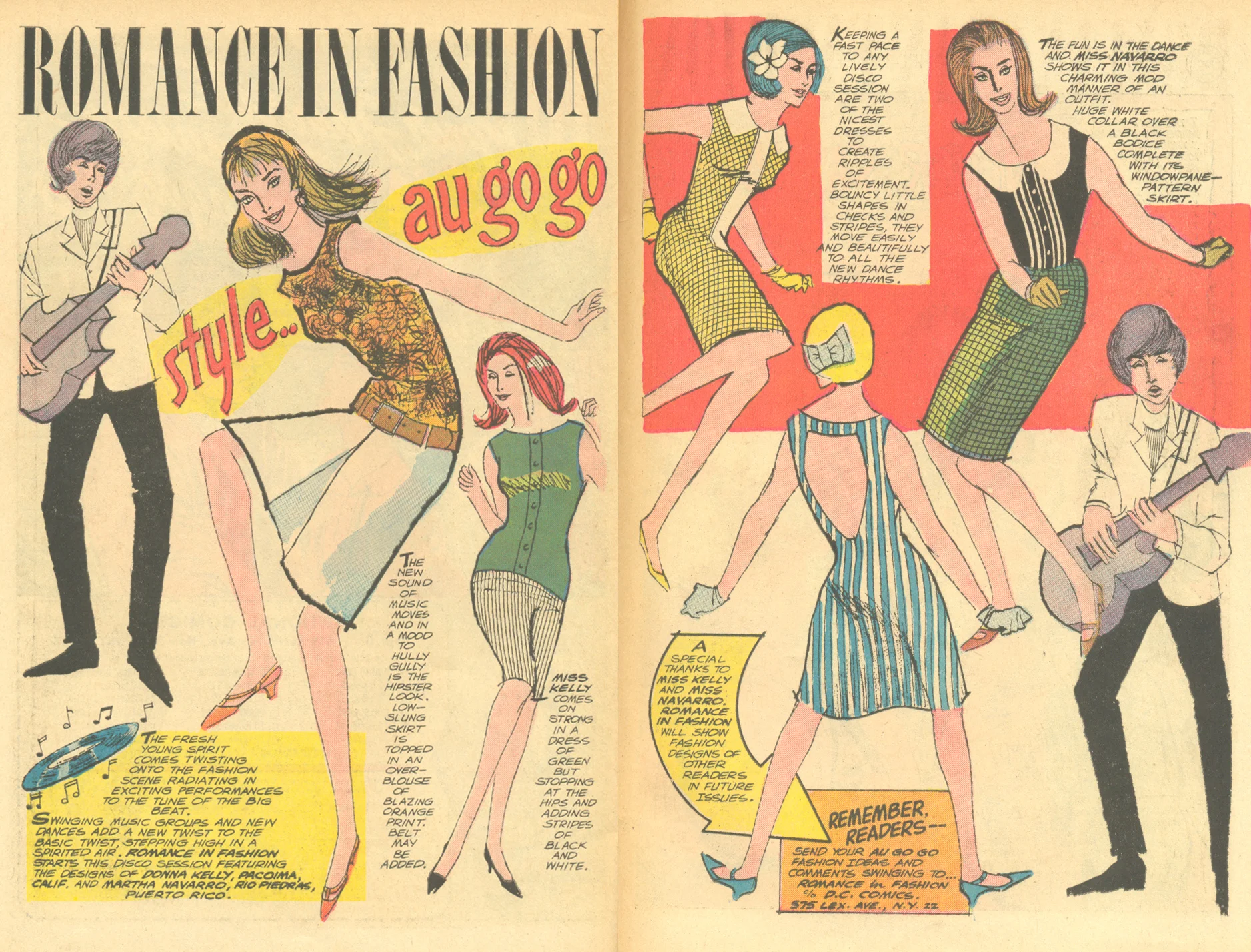 "Romance in Fashion" Heart Throbs #98 (October/November 1965)