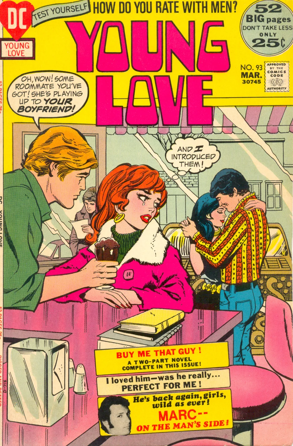 Young Love #93 (March 1972) Pencils: John Rosenberger, Inks: Vince Colletta
