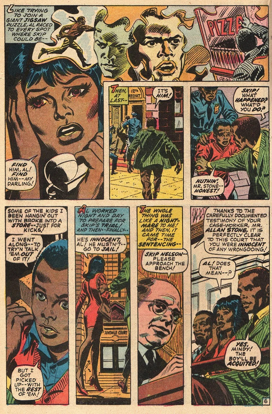 Inks: John Romita, "--But He's the Boy I Love!" Our Love Story #5 (June 1970)
