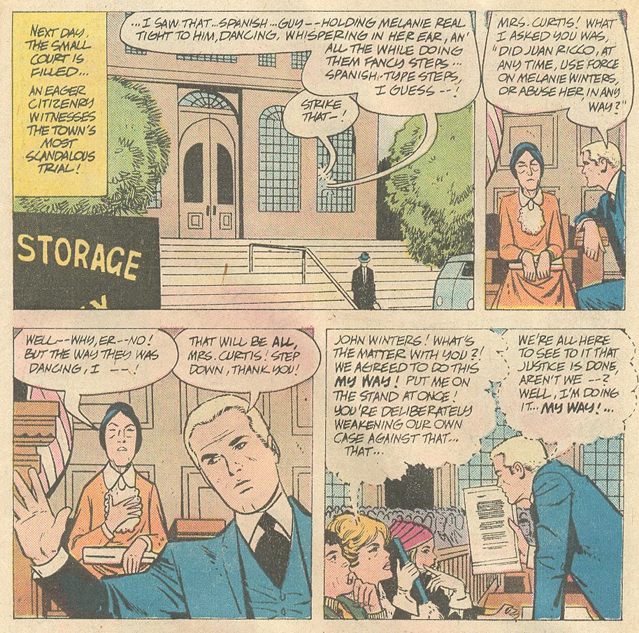 DC comics serial romance comic book Alex Toth