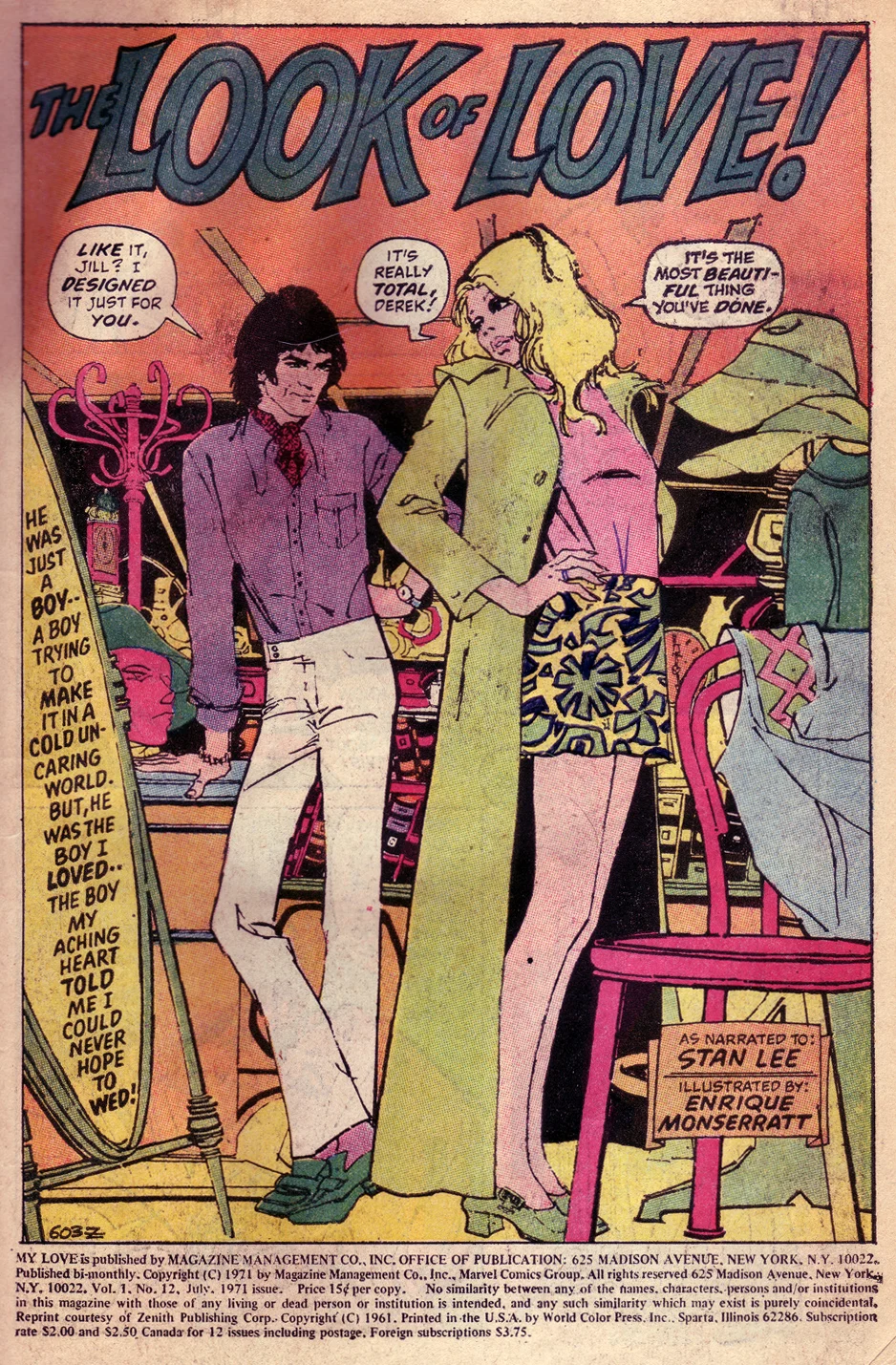 Enrique Montserrat comic book artist Marvel 1970s