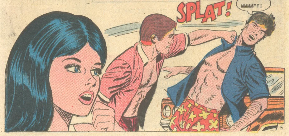 "Sweeter Kisses" For Lovers Only #70 (March 1973) Pencils and Inks: Charles Nicholas