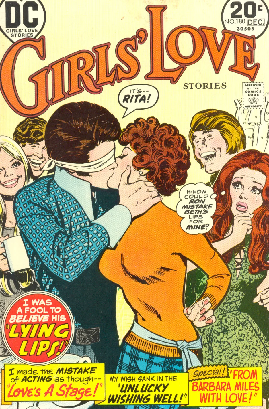 Girls' Love Stories #180 (November/December 1973) Pencils and inks: Jay Scott Pike