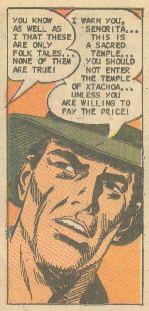 Xtachoa's Bride" from For Lovers Only #82 (December 1975) with art by Charles Nicholas and Vincent Alascia