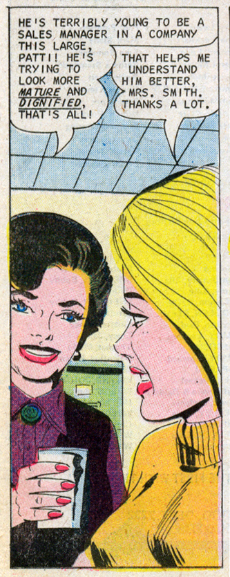 Romantic Story #115 (October 1971) penciled by Charles Nicholas and inked by Vincent Alascia