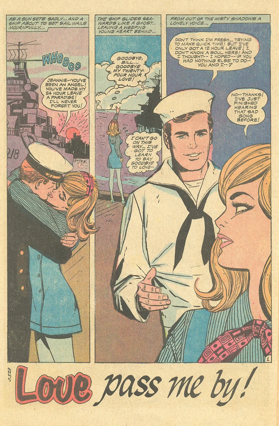 Young Romance #166 (June/July 1970) with art by Win Mortimer and Vince Colletta