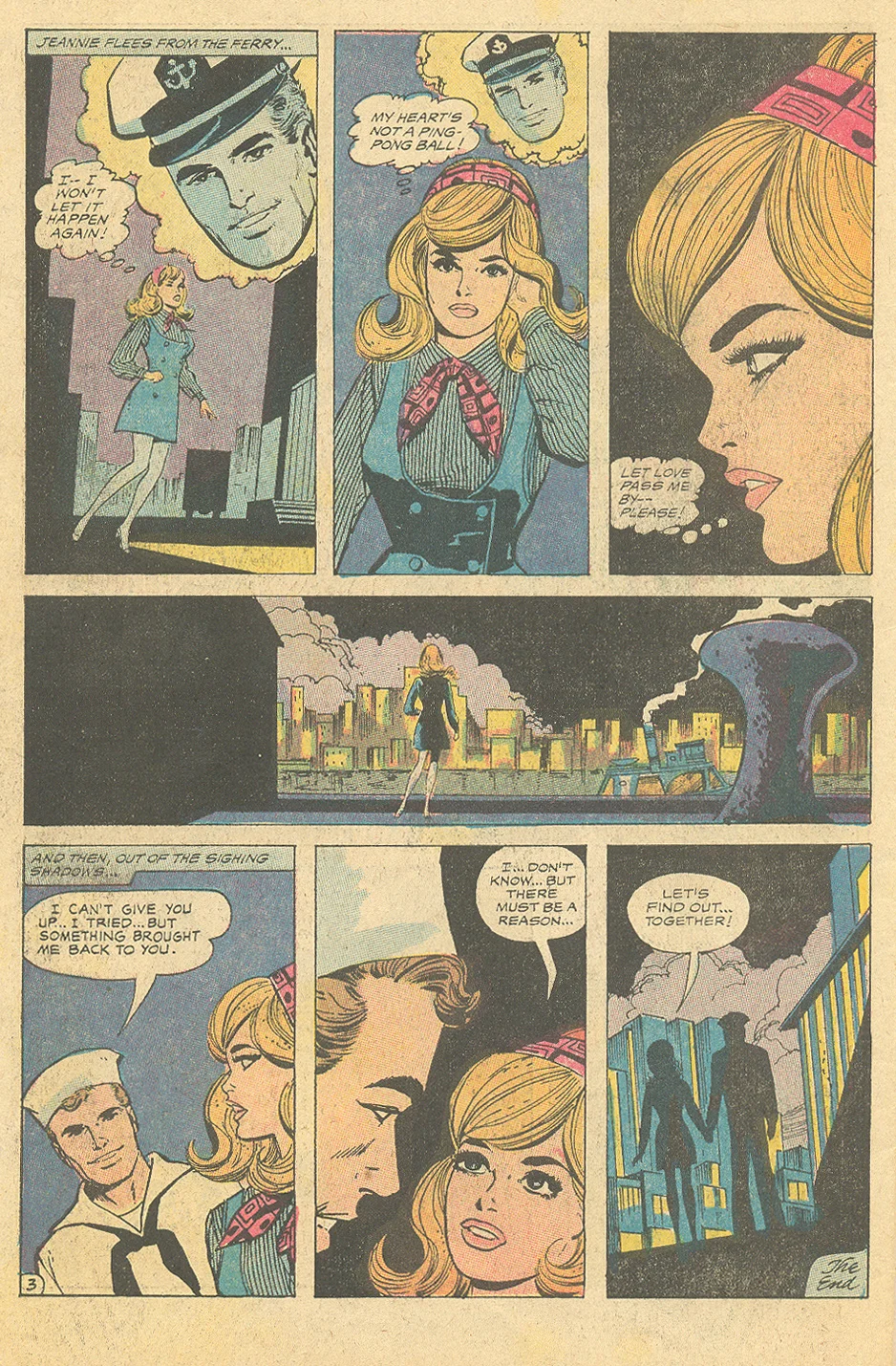 Young Romance #166 (June/July 1970) with art by Win Mortimer and Vince Colletta