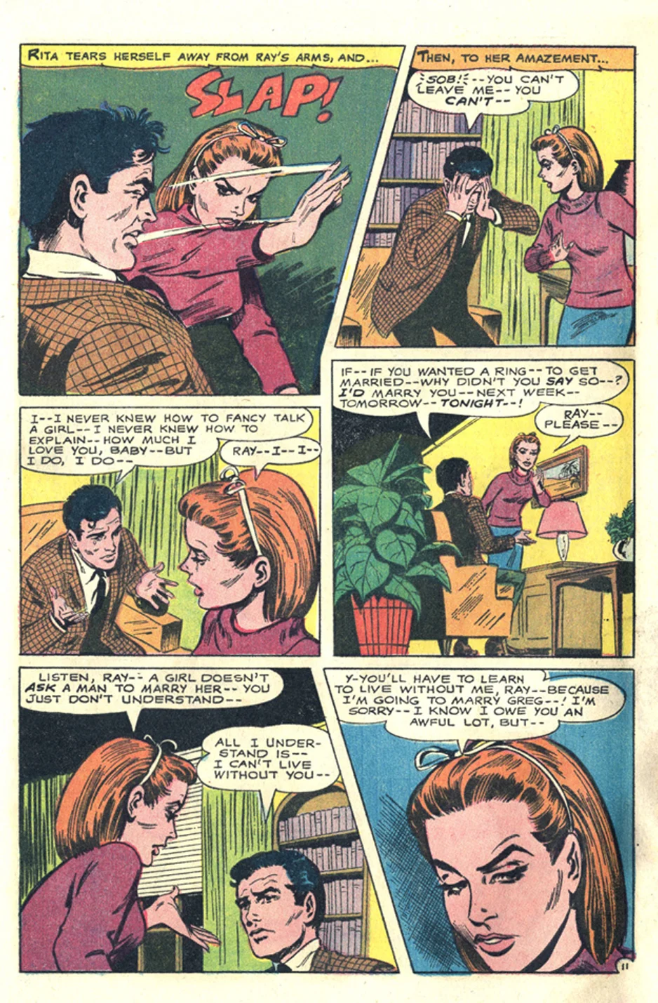 Reach for Happiness comic book romance soap opera DC Comics