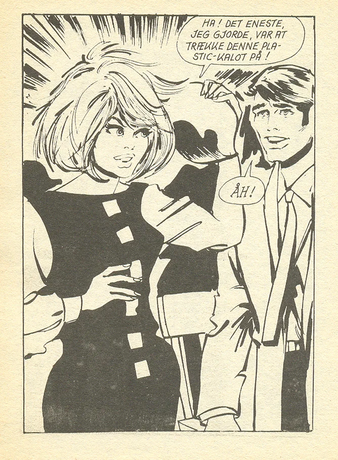 "En Uskyldig Spøg" ("An Innocent Joke") from Jackie #28 (1972)