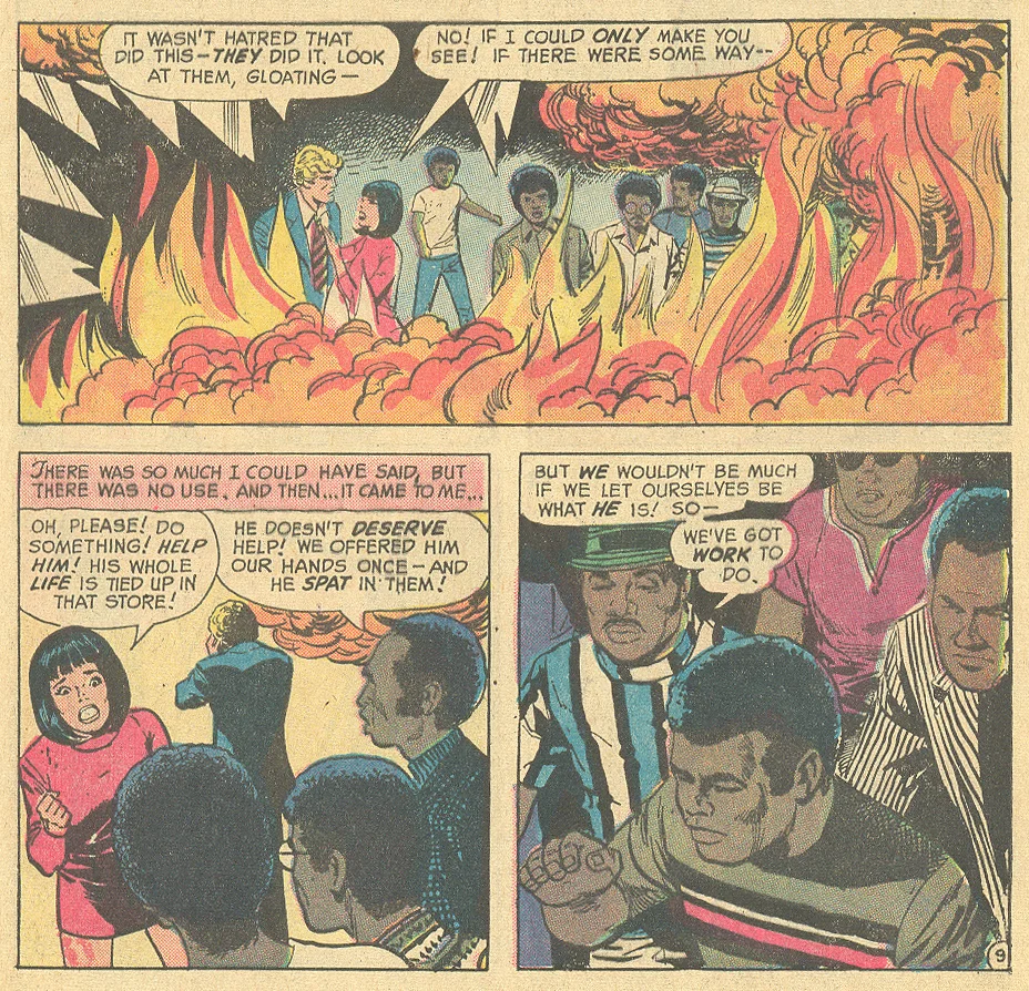 Heart Throbs DC Comics cautionary tale about prejudice and racism romance story