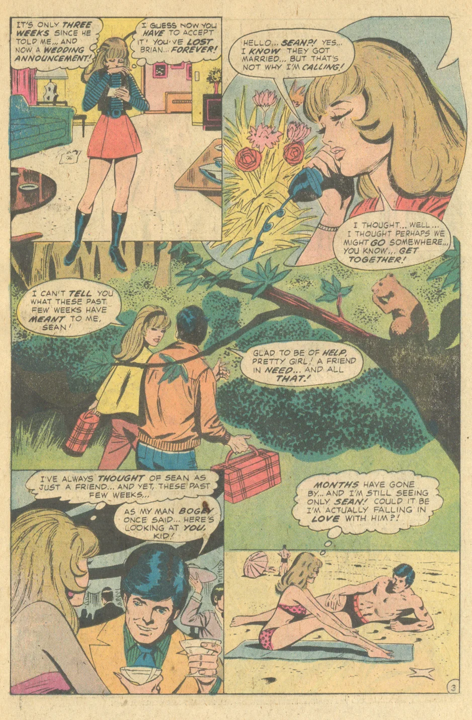 "Love on the Rebound!" Our Love Story #30 (October 1974)