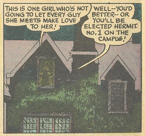 Two options for Kelly: Make love or become "Hermit no. 1"