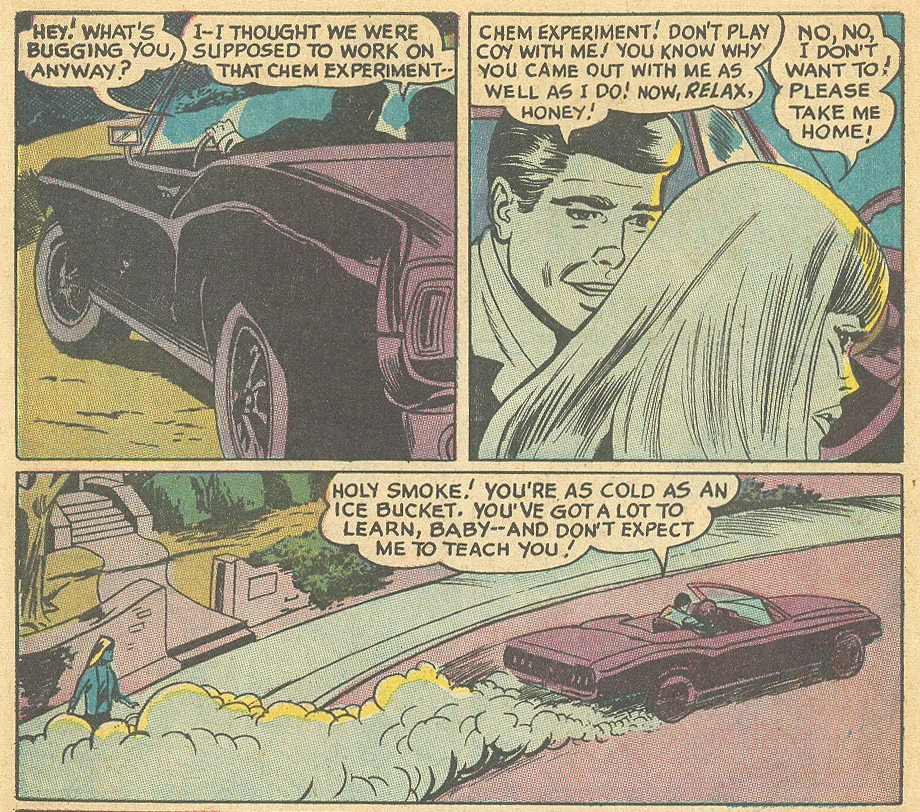 "Love Was a Lie!" (Cover and pencils by Jay Scott Pike) from Girls' Love Stories #129 (August 1967)