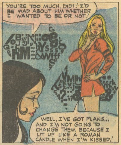 Charlton, always on the slightly bizarre side gives you its own taste of the Women's Movement with " A Strange Good-Bye " and " I Hate You, Darling ."