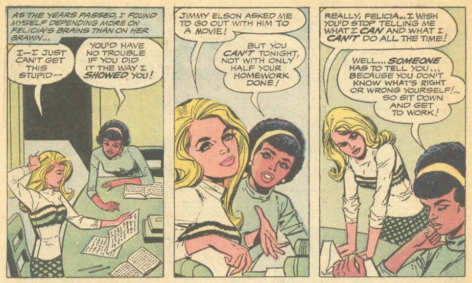 DC comics romance comic book mammy archetype 1970s