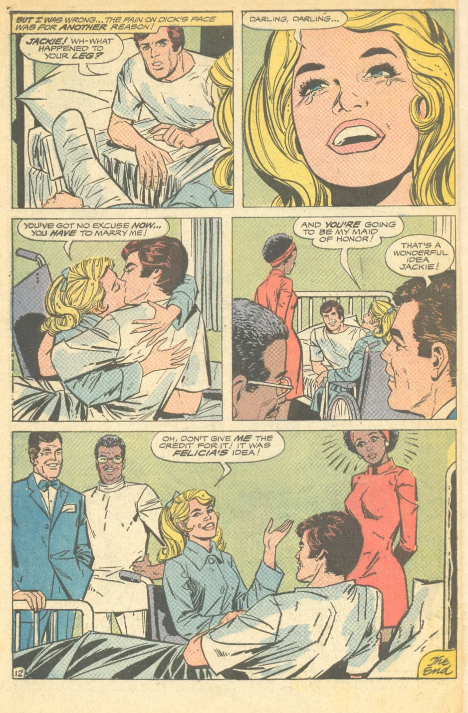DC comics romance comic book mammy archetype 1970s