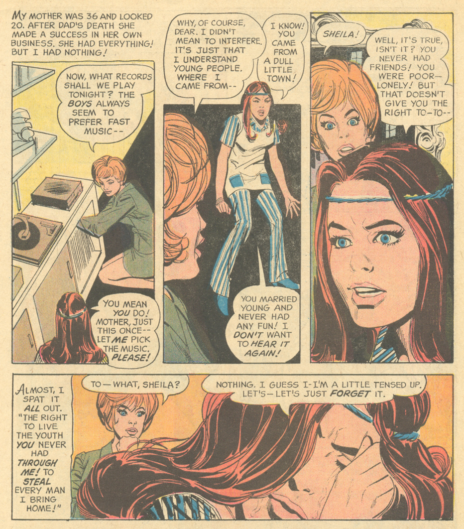 "My Mother, the Mantrap" from Falling in Love #131 (April 1972)