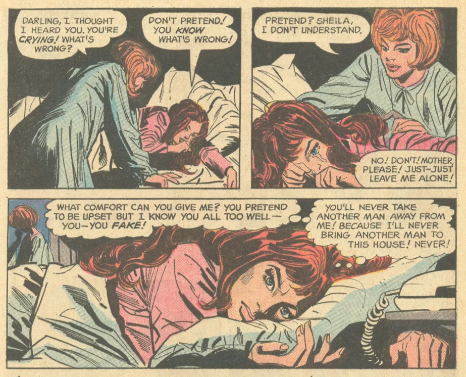 "My Mother, the Mantrap" from Falling in Love #131 (April 1972)