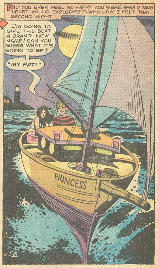 "Easy to Kiss" Girls' Romances #145 (December 1969)