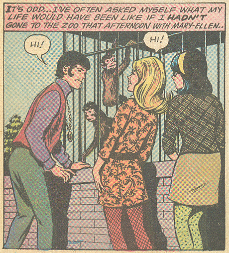 "I'll Never Love Again!" Girls' Romances #146 (January 1970) Pencils: John Rosenberger