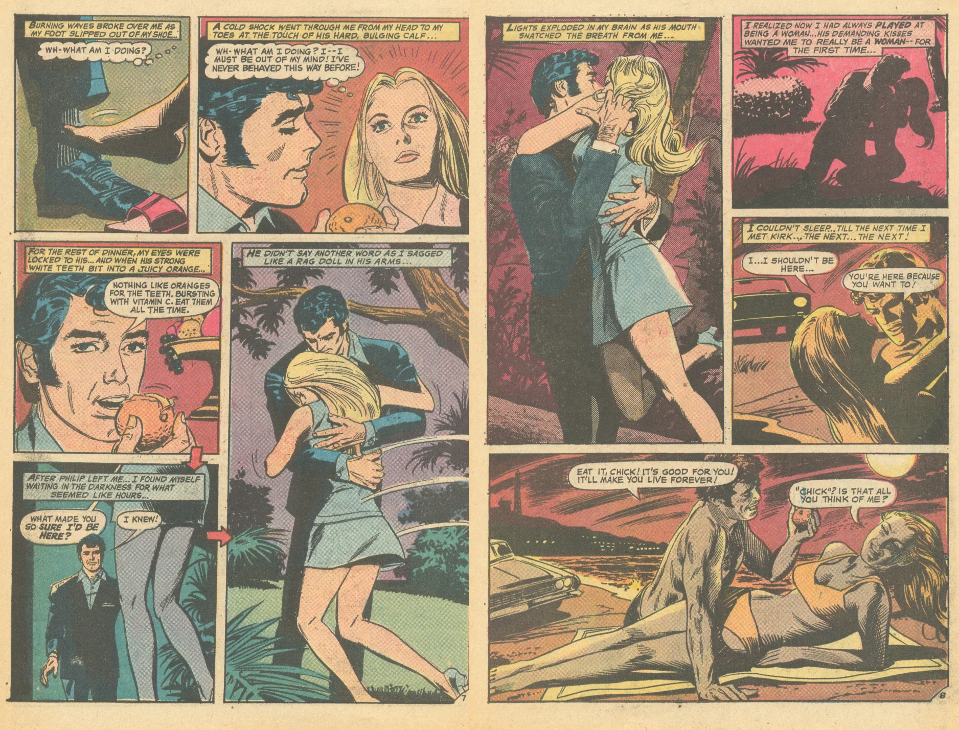 Romance comic books romance novels sexual