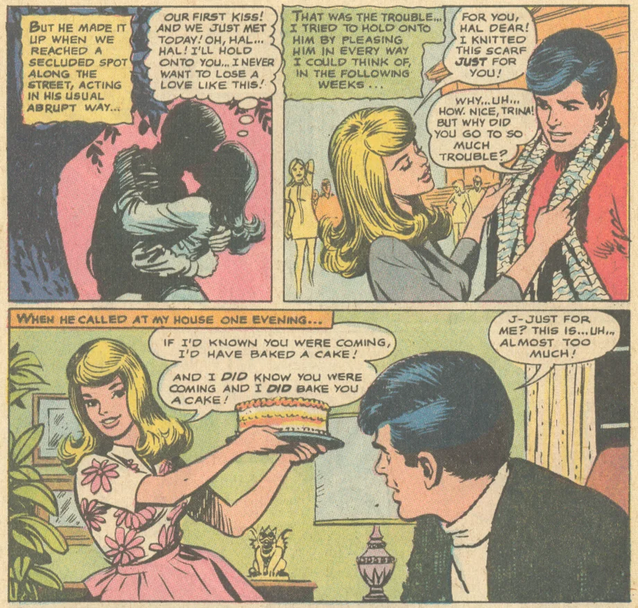 Nick Cardy romance comic books