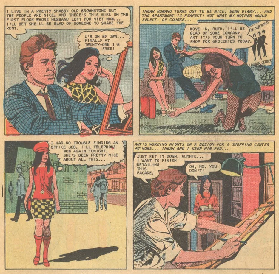 José Luis García-López romance comic book Charlton
