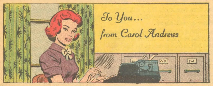 Carol Andrews "To You... from Carol Andrews" (circa 1965)