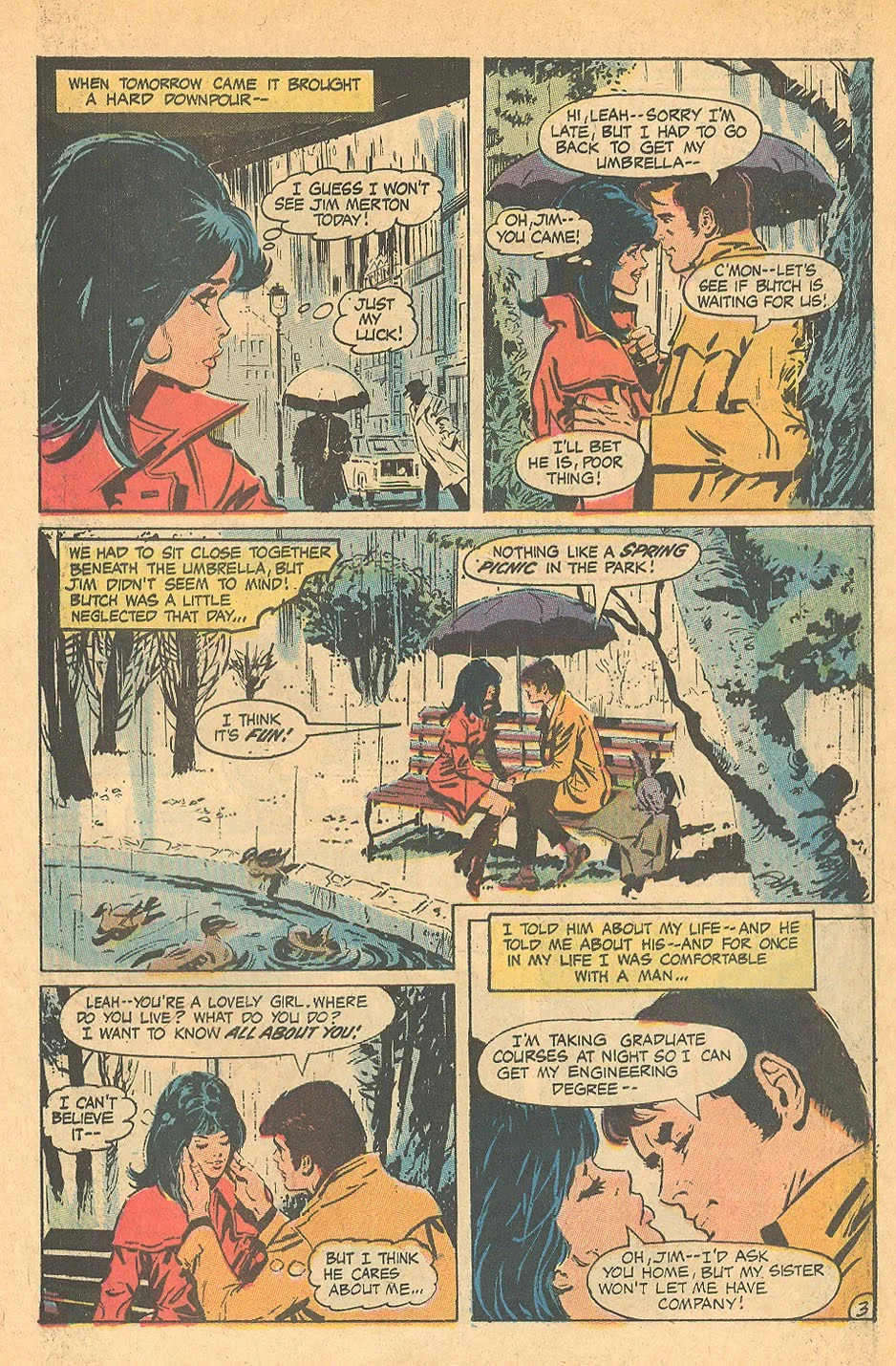 Frank Langford British artist romance comic books Young Love