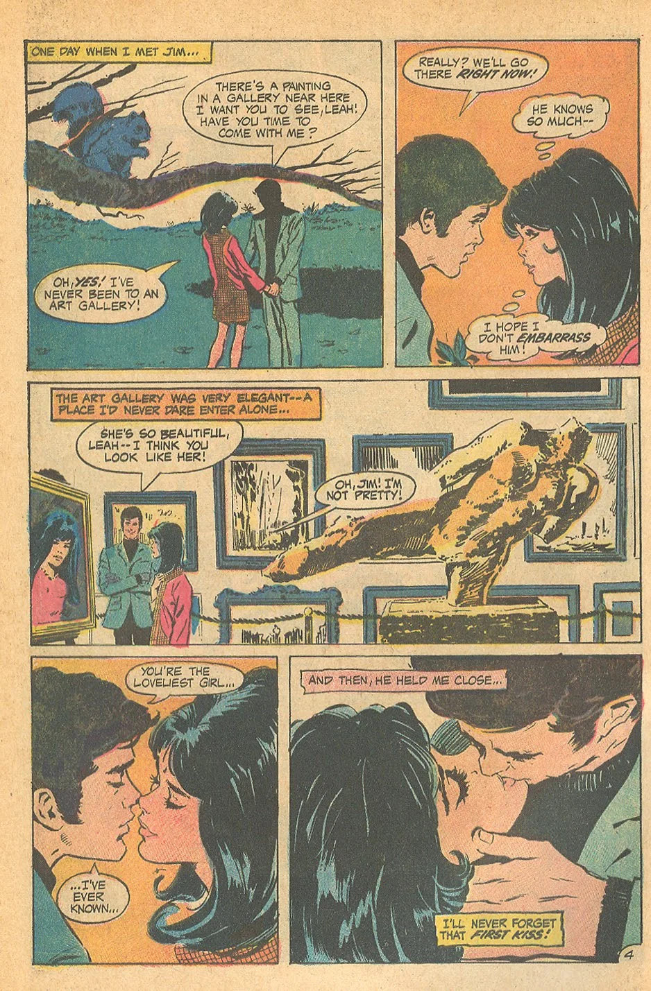 Frank Langford British artist romance comic books Young Love