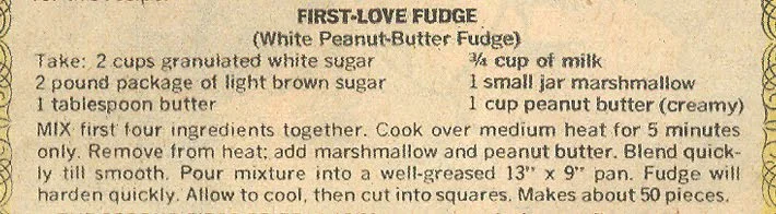 We decided on "First-Love Fudge" from Young Romance #188 (November 1972), which tied for first place.