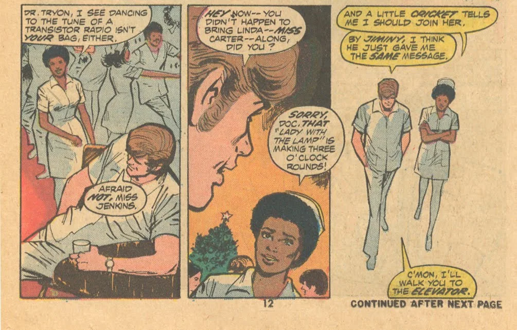 Night Nurse #3 Linda Carter Marvel Comics romance comic book