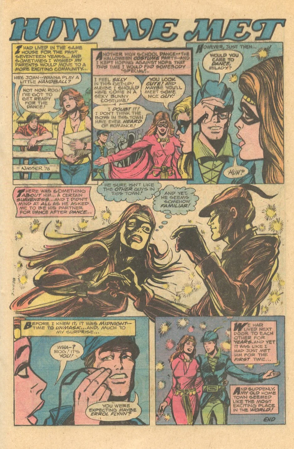 Stories of couples falling in love first time meeting romance love comics