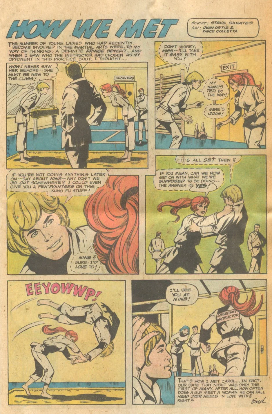 Stories of couples falling in love first time meeting romance love comics